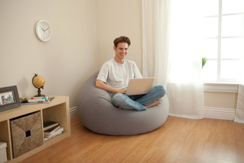 Кресло надувное Beanless Bag Chair 107х104х69 см (Intex 68579)