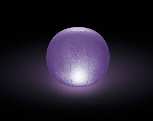 Плавающая подсветка "Шар", на батарейках (Intex 28693)