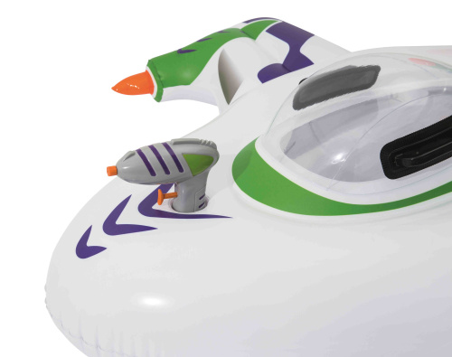 Надувная игрушка-наездник с брызгалкой 155х145 см "Самолёт" от 3 лет (Bestway 41094)