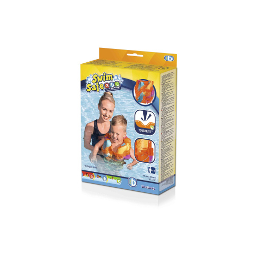 Жилет для плавания 41x30 см "Colorify ToughLite", 3-6 лет (Bestway 32272 BW)
