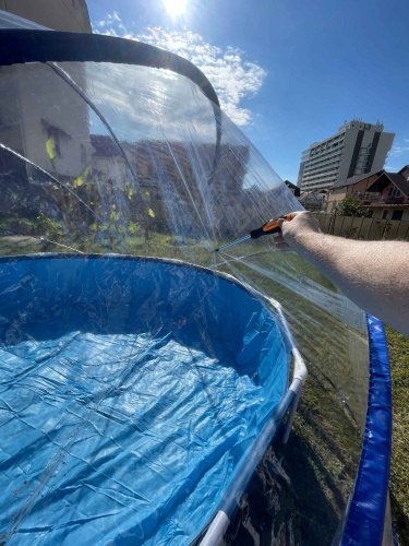 Купол-тент для бассейна, диаметр 4,5 м (Pool tent 4,5)