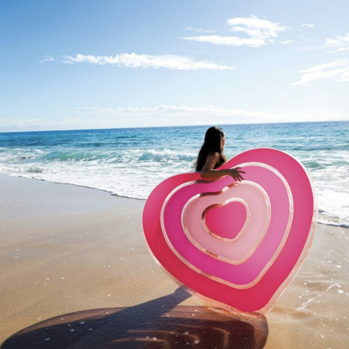 Надувной плот 168x142 см "Сердце" (Intex 58727)