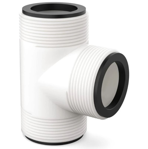 Т-образный тройник-соединитель для подключения шлангов 38 мм, 1 1/2" (10356)