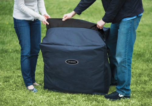 СПА-бассейн Intex Bubble Massage 165/216х71 см с круговым пузырьковым массажем (28428) СПА-бассейн Intex Bubble Massage 165/216х71 см с круговым пузырьковым массажем (28428)