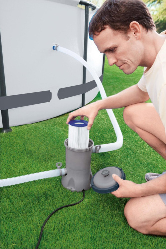 Картриджный фильтр-насос 2006 л/ч (Bestway 58383 BW)