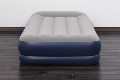Надувная кровать Tritech 97х191х36 см с подголовником, встроенный насос 220V (Bestway 67723 BW)