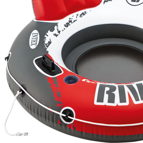 Надувной круг 135 см "River Run 1 Fire Edition" с ручками (Intex 56825) Надувной круг 135 см "River Run 1 Fire Edition" с ручками (Intex 56825)