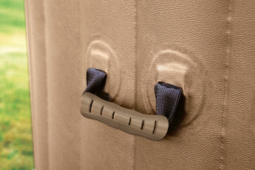 СПА-бассейн Intex Bubble Massage 145/196х71 см, круглый с круговым пузырьковым массажем (28404)