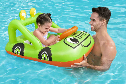 Надувная детская лодочка "Маленький навигатор", от 3 лет (Bestway 34169 BW)