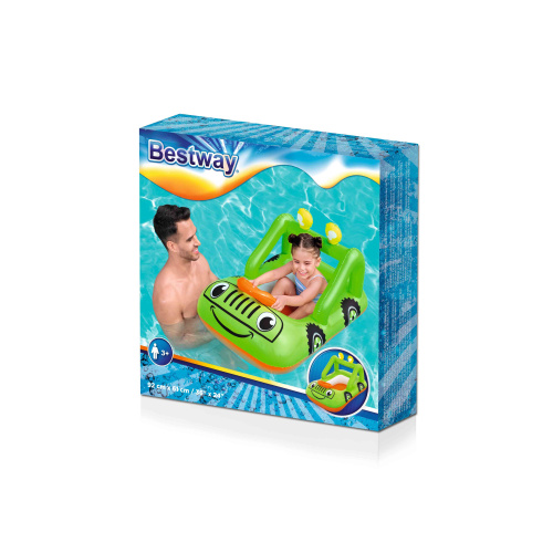 Надувная детская лодочка "Маленький навигатор", от 3 лет (Bestway 34169 BW)