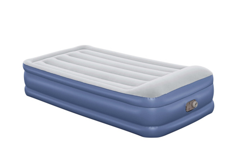 Надувная кровать Tritech 191x97x46 см, с подголовником, встроенный насос 220V (Bestway 67628 BW)