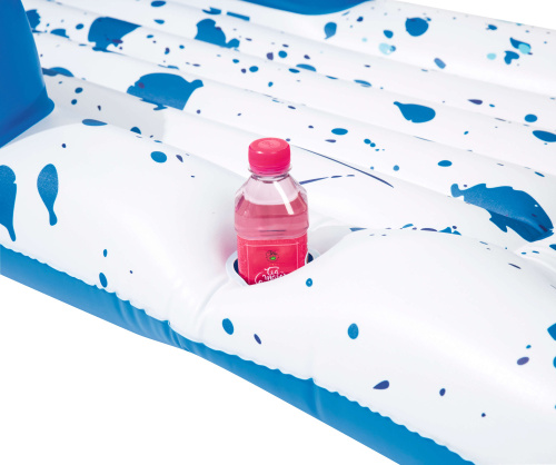 Надувной шезлонг для отдыха на воде, 161х84 см (Bestway 43155)