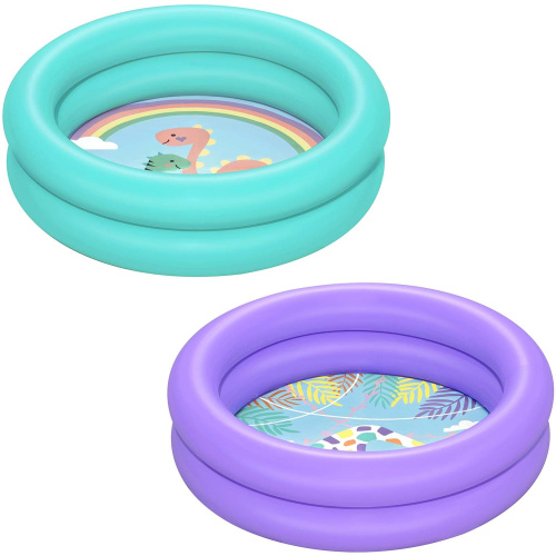 Детский надувной бассейн 61х15 см, 21 л, от 2 лет (Bestway 51061 BW)