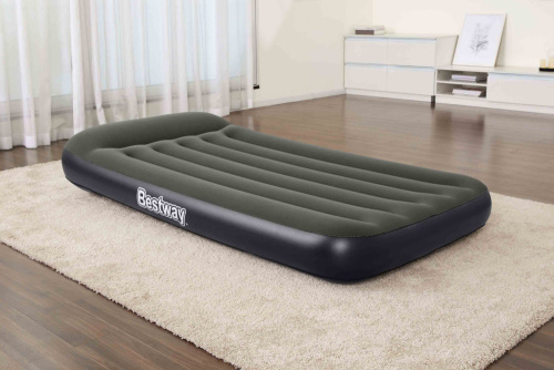 Надувной матрас Bestway Tritech Air Mattress 188х99х30 см, со встроенным насосом на батарейках (Bestway 67929 BW)