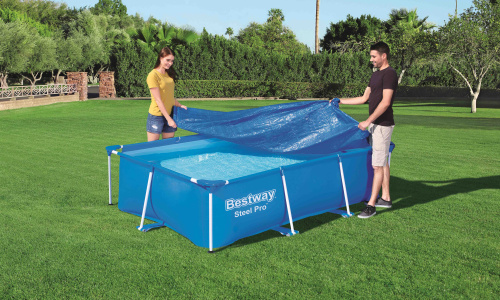Тент для каркасного бассейна Steel Pro Pools 264х174 см (Bestway 58105 BW)
