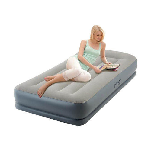 Надувная кровать Mid-Rice Airbed 99х191х30 см, встроенный насос 220V (Intex 64116) Надувная кровать Mid-Rice Airbed 99х191х30 см, встроенный насос 220V (Intex 64116)