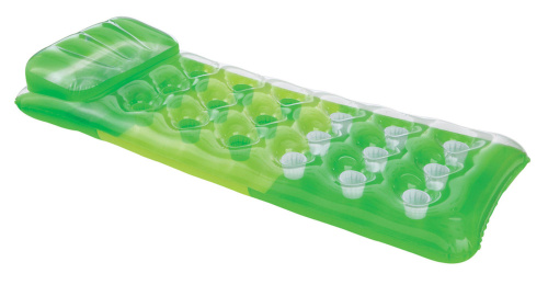 Надувной матрас для плавания 188х71 см, 3 цвета (Intex 58890)