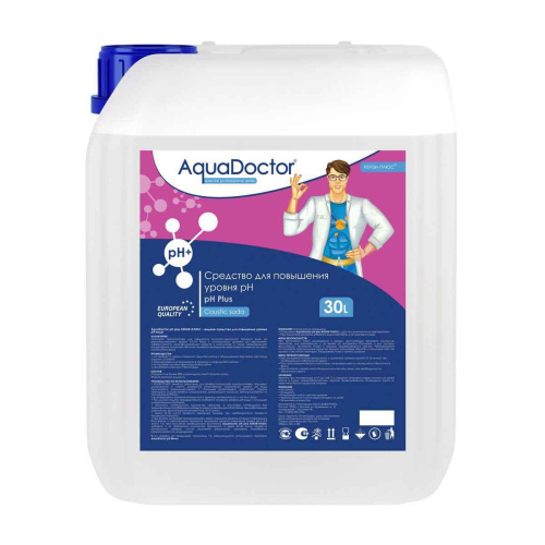 AquaDoctor pH Plus, 30 л, жидкое средство для повышения уровня pH (17437)