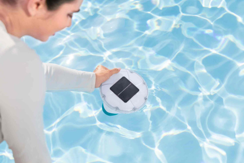 Дозатор для химии с LED-подсветкой Bestway SolarGlow (58943 BW)