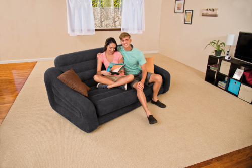 Надувной диван-трансформер Pull-Out Sofa, 193х231х66 см (Intex 68566)