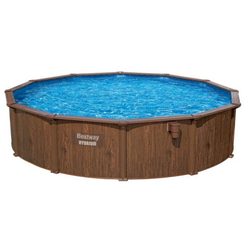 Стальной бассейн Bestway Hydrium Pool Set 488х130 см + песочный ф/насос 5678 л/ч, лестница, тент, подстилка (561CU BW) Стальной бассейн Bestway Hydrium Pool Set 488х130 см + песочный ф/насос 5678 л/ч, лестница, тент, подстилка (561CU BW)
