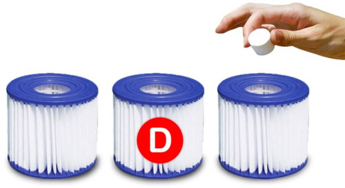 Сменный картридж тип D для фильтр-насоса Summer Escapes 2270 л/ч (Р52-0001)