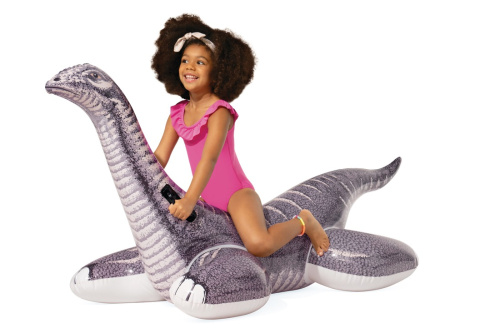 Надувная игрушка-наездник "Бронтозавр" 178х94 см, до 40 кг, от 3 лет (Intex 57584)