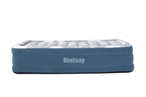 Надувная кровать Tritech Fashion Flock 203х152х46 см, встроенный насос 220V (Bestway 6713C BW) Надувная кровать Tritech Fashion Flock 203х152х46 см, встроенный насос 220V (Bestway 6713C BW)