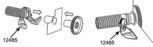 Пластиковый зажимной хомут под шланги 32 мм (Intex 12485)