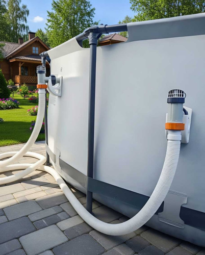 Держатель для шлангов Intex и Bestway, D32/38 мм, комплект 2 шт. (D14)