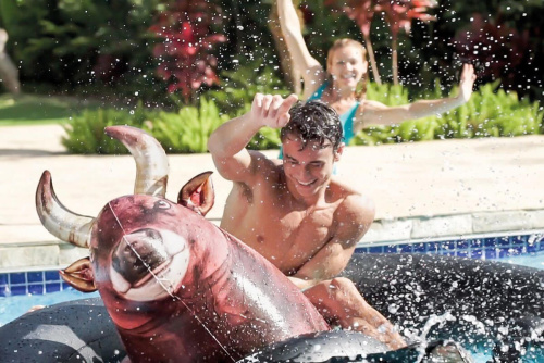 Надувной аттракцион "Родео", 239x196x81 см (Intex 56280)