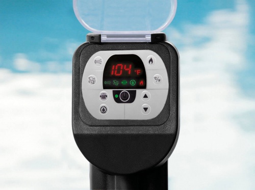 СПА-бассейн Intex Jet&Bubble Deluxe 150/201х71 см, восьмигранный, гидромассаж+пузырьк., хлорогенератор (28454)