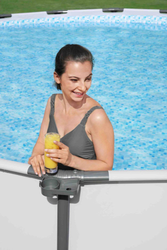 Подстаканник для бассейнов Bestway Steel Pro Max (Bestway 58641 BW)