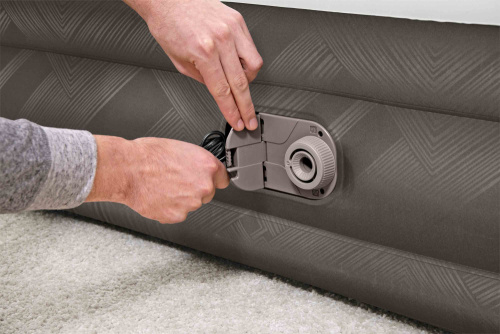 Надувная кровать Fortech 203х152х36 см, встроенный насос 220V (Bestway 69133 BW)