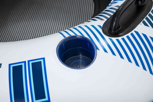 Надувной круг-кресло для отдыха на воде для двоих 251х132 см (Bestway 43113 BW)