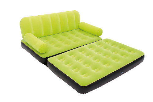 Надувной диван-кровать Multi-Max Air Couch With Sidewinder AC Air Pump, 188х152х64 см (Bestway 67356 BW)