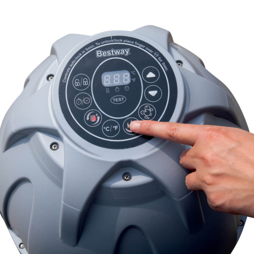 СПА-бассейн Bestway Lay-Z-Spa AirJet Miami 180х66 см, на 2-4 человека (54123 BW)