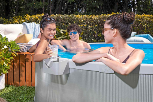 Стальной бассейн Bestway Hydrium Pool Set TANX 305x61 см + фильтр-насос 1249 л/ч, тент (561RW BW)