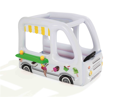 Игровой центр 122х84х84 см "Фургон" с 10 шариками, от 2 лет (Bestway 52268)