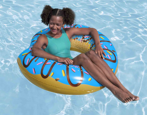 Надувной круг 107 см "Пончик" от 12 лет (Bestway 36118 BW)