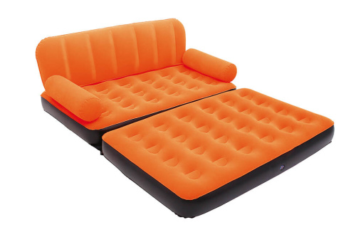 Надувной диван-кровать Multi-Max Air Couch With Sidewinder AC Air Pump, 188х152х64 см (Bestway 67356 BW)