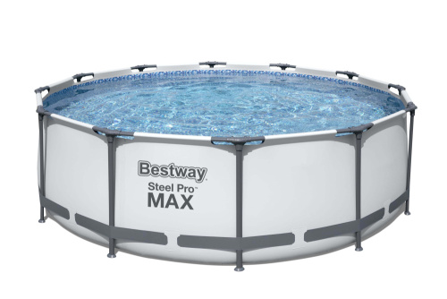 Каркасный бассейн Bestway 366х122 см + фильтр-насос 2006 л/ч, тент, лестница (56420 BW) Каркасный бассейн Bestway 366х122 см + фильтр-насос 2006 л/ч, тент, лестница (56420 BW)