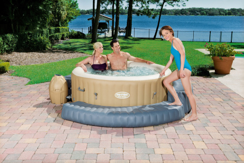 Надувная скамейка для СПА бассейнов, 200х40х40 см (Bestway 60308 BW)