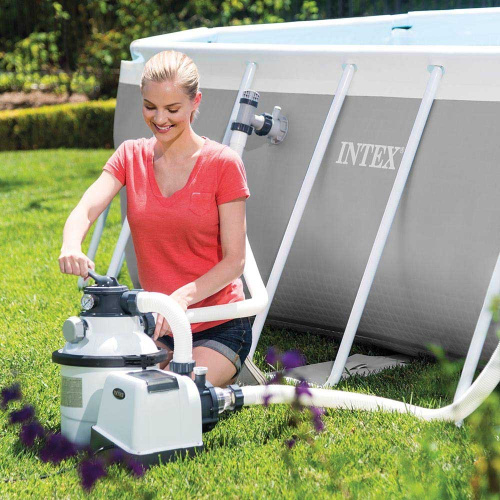 Песочный фильтр-насос SX1500 Intex Krystal Clear 5700 л/ч (26644)