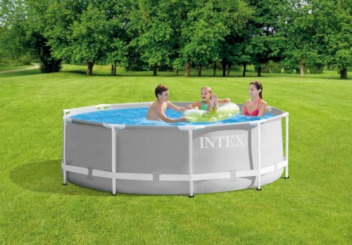 Каркасный бассейн Intex Prism Frame 305x99 см + фильтр-насос 2006 л/ч (26706SC) Каркасный бассейн Intex Prism Frame 305x99 см + фильтр-насос 2006 л/ч (26706SC)