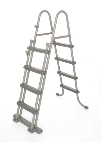 Стальной бассейн Bestway Hydrium Oval Pool 610х360х120 см + песочный ф/насос 5678 л/ч, лестница, тент, подстилка (56369 BW)