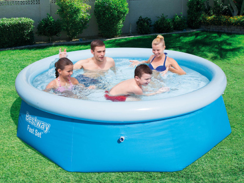 Бассейн надувной Bestway Fast Set Pools 244х66 см (57265/57008 BW)