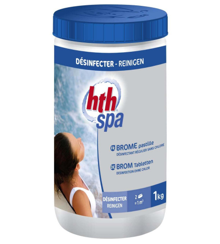 Таблетки брома для SPA-бассейнов 20 г, 1 кг, hth (D800201HP) 