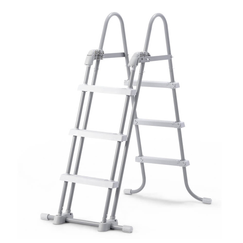 Лестница для бассейнов от 91 до 107 см, 3 ступеньки, без площадки, с защитой (Intex 28075)