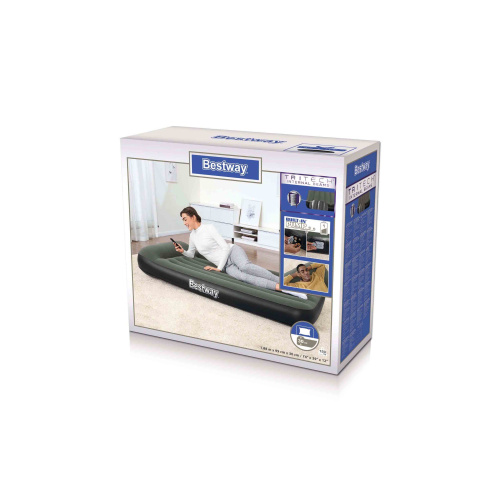 Надувной матрас Bestway Tritech Air Mattress 188х99х30 см, со встроенным насосом на батарейках (Bestway 67929 BW) Надувной матрас Bestway Tritech Air Mattress 188х99х30 см, со встроенным насосом на батарейках (Bestway 67929 BW)